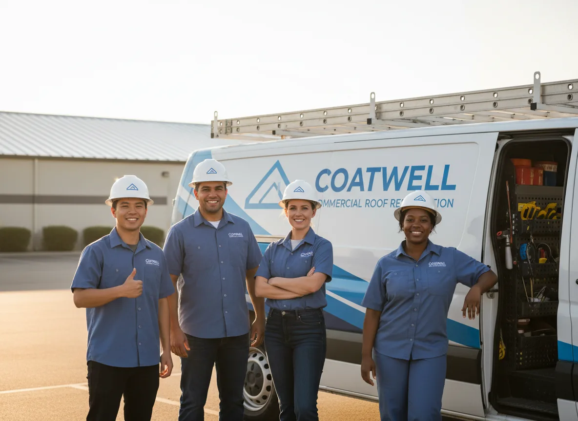 Commercial roof coating company in Leicester, NC